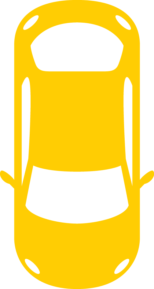 Auto Gelb